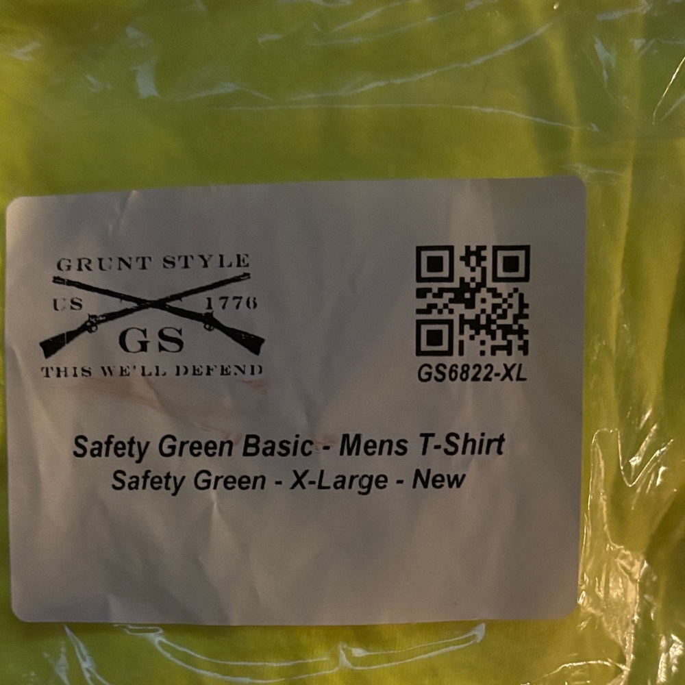 Grunt Style Men's Bright Yellow Tee - Picture 3 of 8